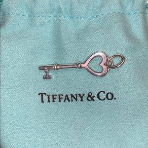 Tiffany & Co Heart Key Pendant
